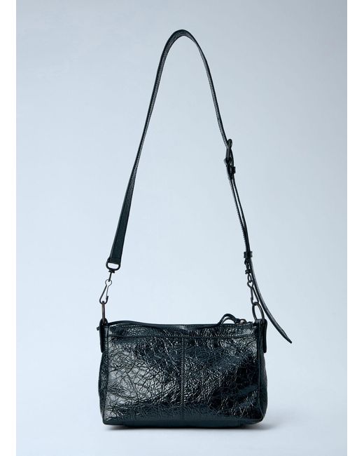 Balenciaga Blue Le City Moto Mini Bag