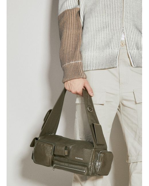 Balenciaga Natural Superbusy Small Sling Shoulder Bag for men