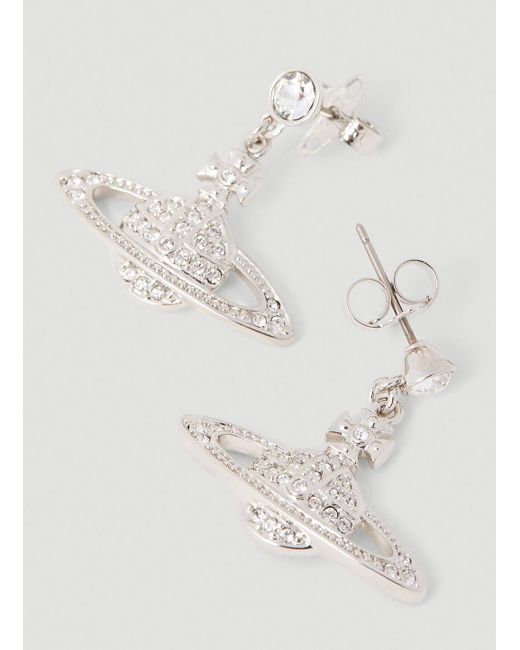 Mini bas relief drop earrings deals