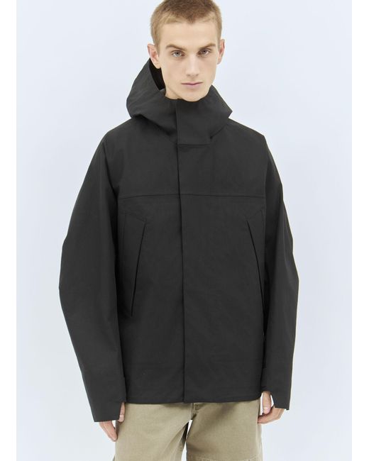 Lemaire Gray Soft Technical Parka for men