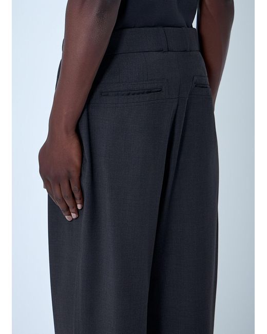 Kiko Kostadinov Blue Elasticated Waist Tailored Trousers for men
