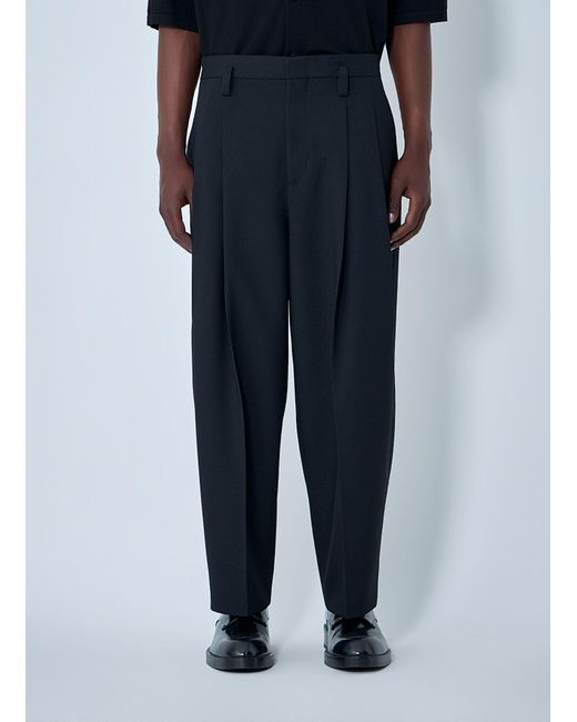 Jil Sander Blue Relaxed Fit Trousers for men