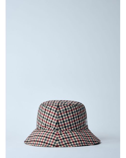 Miu Miu Blue Vichy Bucket Hat