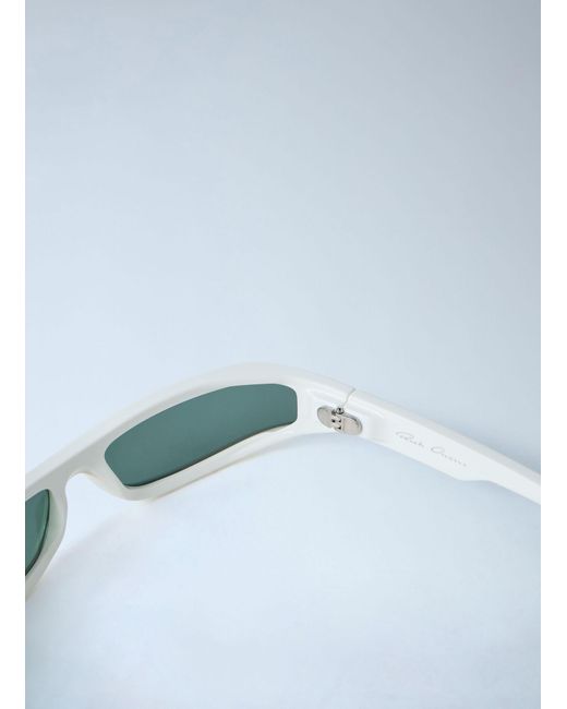 Rick Owens Blue Fog Sunglasses for men