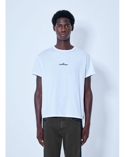 Maison Margiela White Regular T-Shirt for men