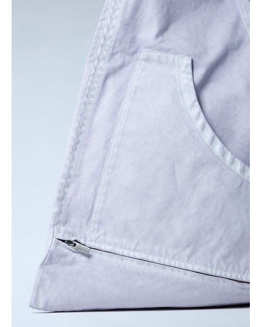 Issey Miyake Blue Sculptural Shoulder Bag