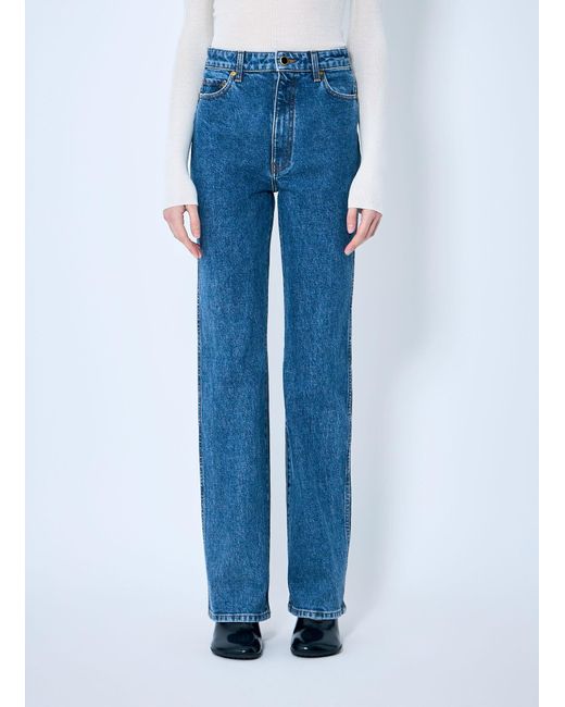 Khaite Blue Danielle Jeans