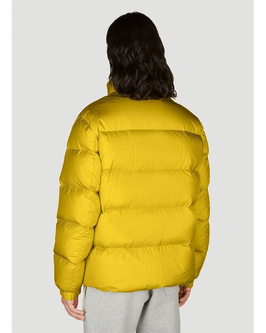 Moncler Yellow Citala Short Down Jacket for men
