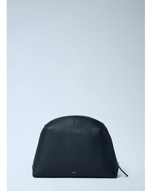 Totême Blue Leather Day Pouch
