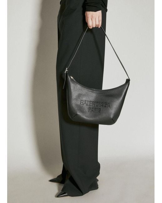 Balenciaga Gray Mary-kate Sling Shoulder Bag