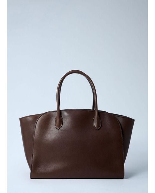 The Row Brown Marlo 12 Handbag
