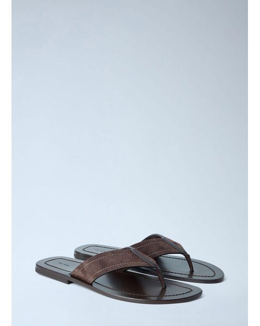 The Row Blue Dan Flip Flop for men