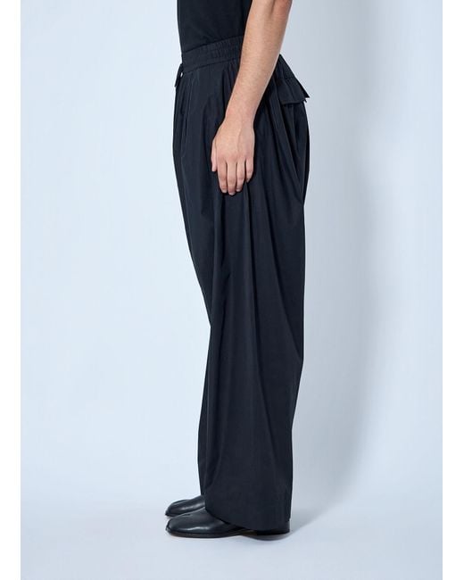 Vivienne Westwood Blue Wide-Leg Drawstring Trousers for men