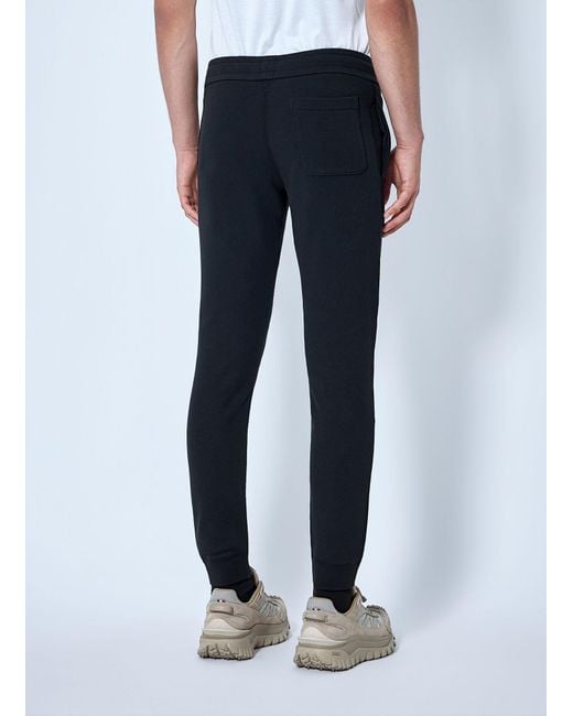 Moncler Blue Logo Patch Joggers for men