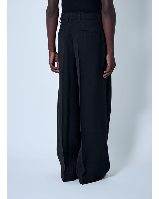 Jil Sander Blue Tailored Wool Pants for men