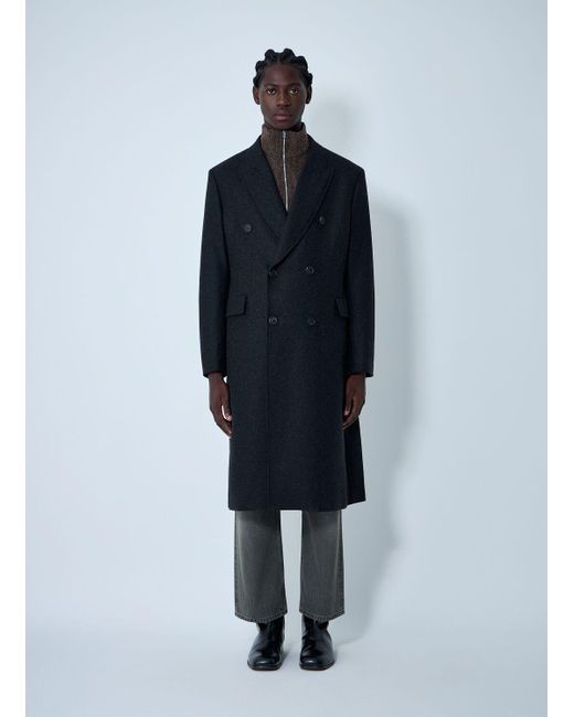 Our Legacy Blue Whale Coat for men