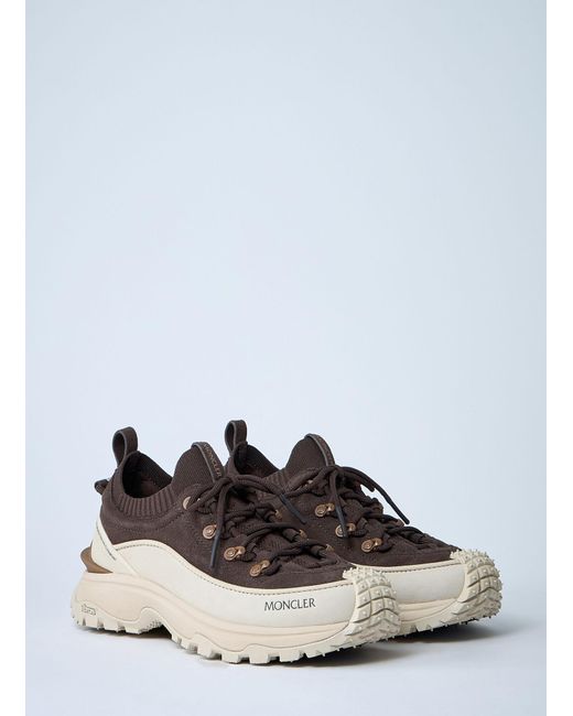 Moncler White Trailgrip Lite3 Sneakers