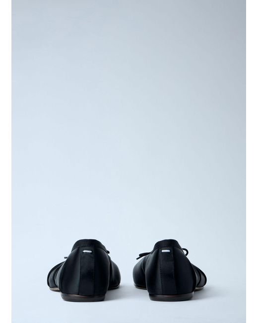 Maison Margiela Black Tabi Ballerina Shoes