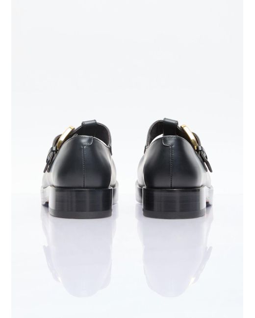 Bottega Veneta Black Helium Mary-jane Shoes
