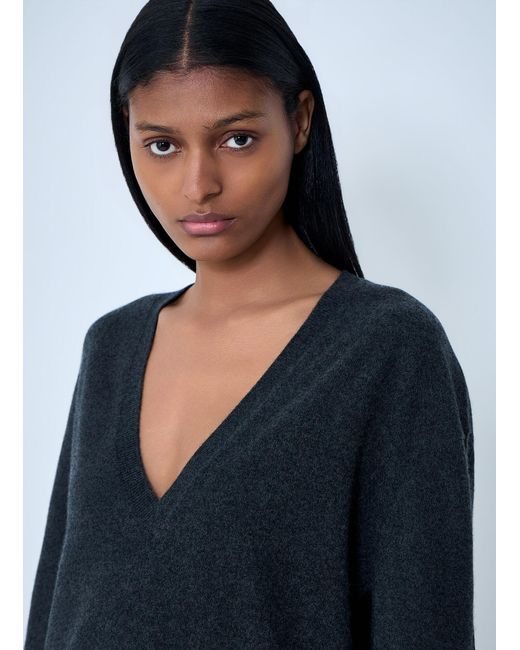 Totême Blue Cashmere Sweater