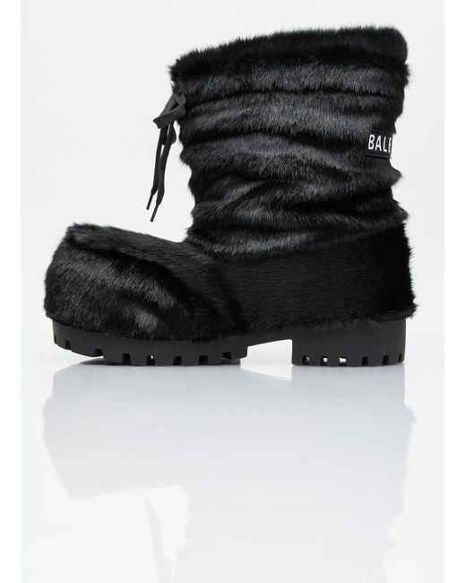 Balenciaga Black Alaska Low Boots for men