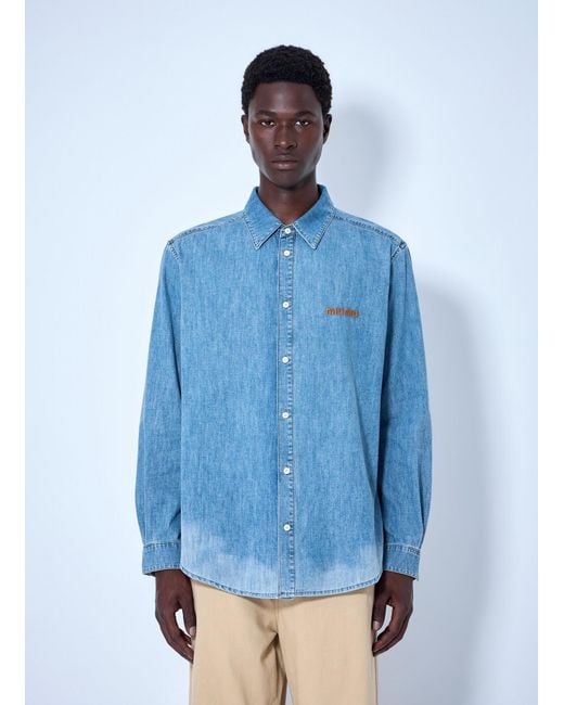 Miu Miu Blue Chambray Shirt