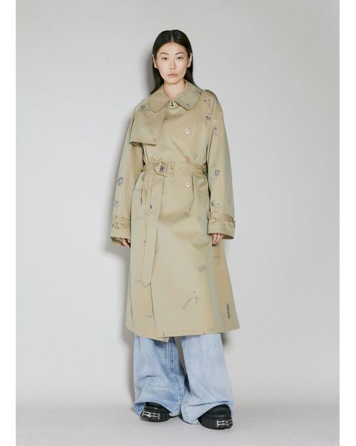 Vetements trench shop coat