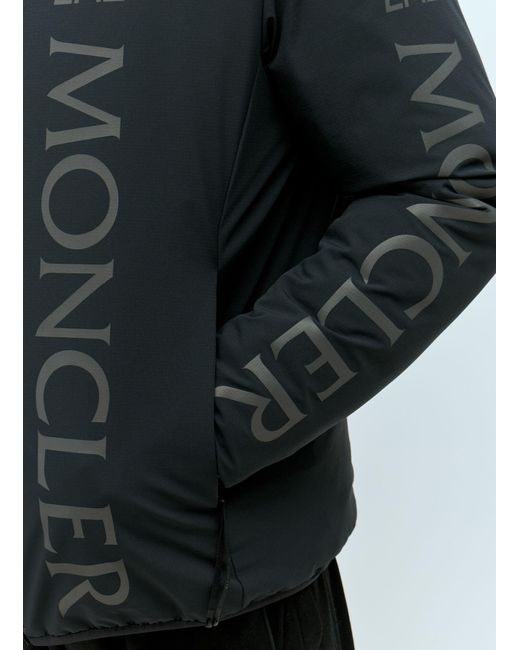 Moncler Gray Ponset Reversible Down Jacket for men