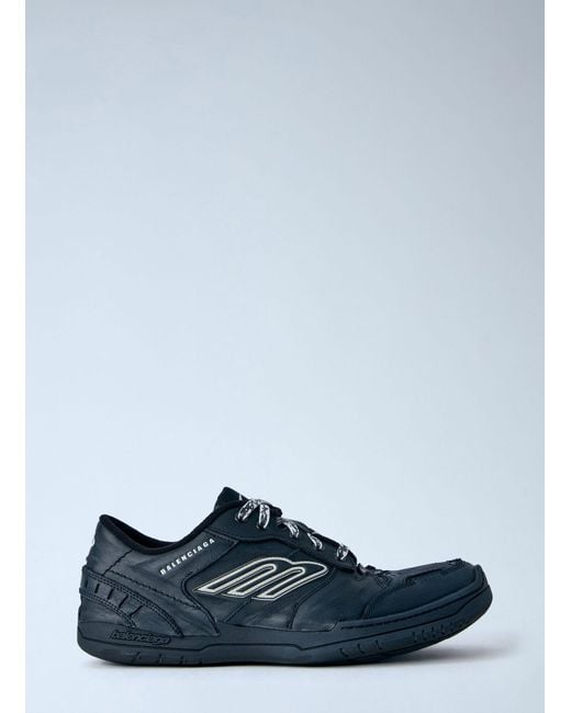Balenciaga Blue Hamptons Worn-Out Sneakers for men