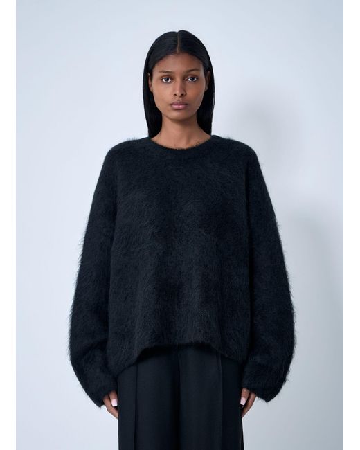 Totême Blue Boxy Sweater
