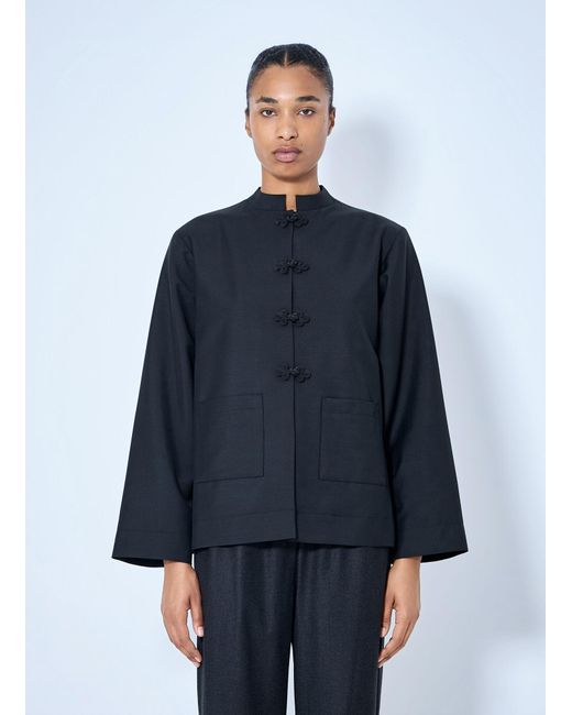Rohe Blue Pankou Closure Jacket