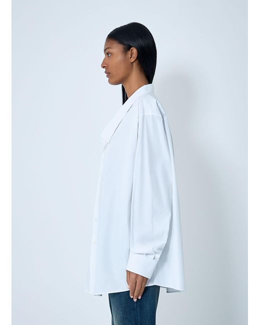 Prada White Poplin Shirt