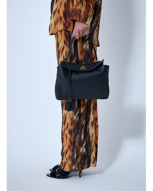 Balenciaga Blue Small Rodeo Shoulder Bag