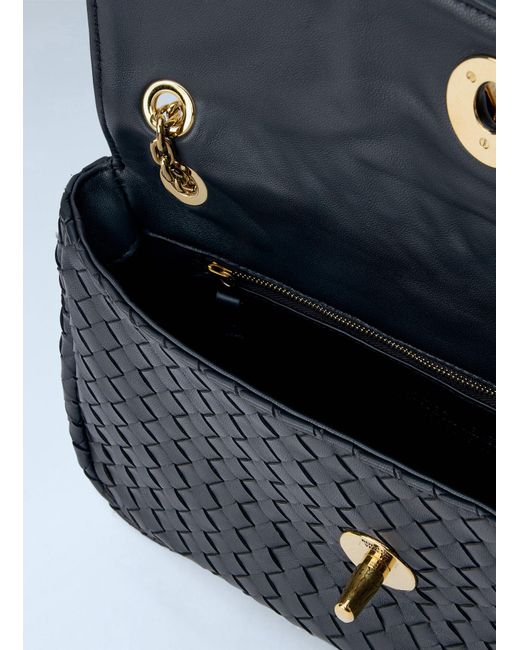 Bottega Veneta Blue Medium Madison Shoulder Bag