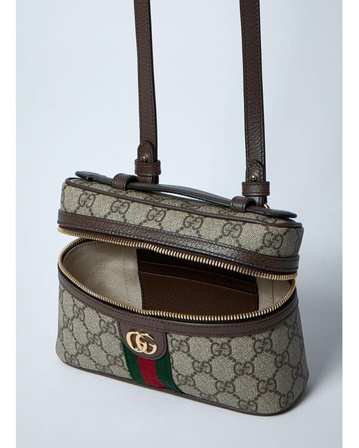 Gucci Blue Small Ophidia Vanity Bag