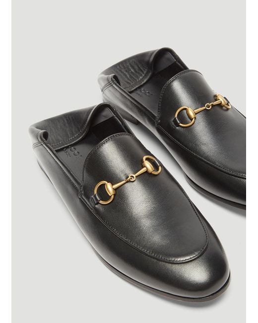 Gucci Gray Brixton Loafers