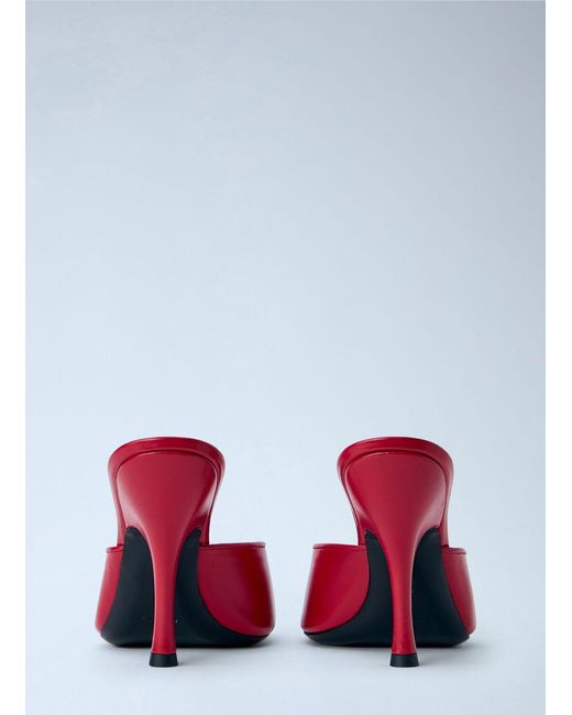 Jude Red Date Mules