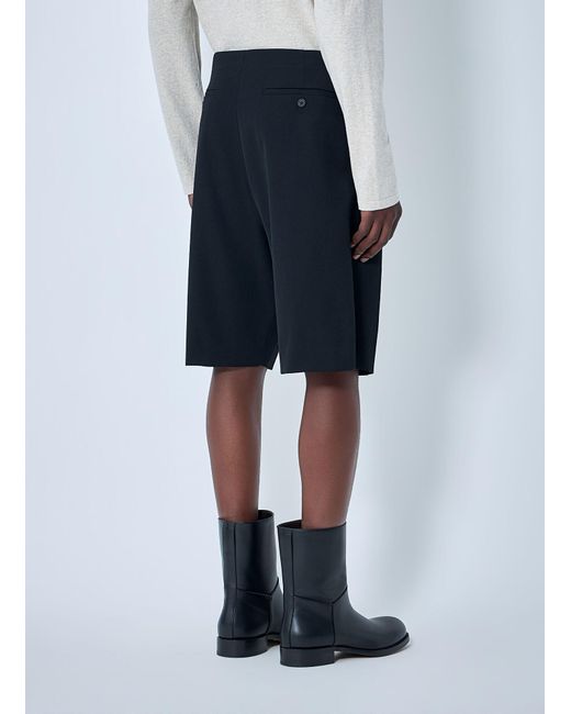 The Row Blue Sayed Wool Shorts for men