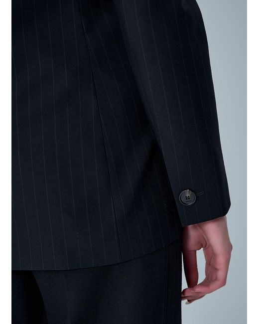 Gucci Blue Double-Breasted Blazer