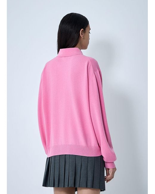 Miu Miu Pink Wool Sweater