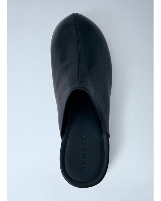 Our Legacy Blue Naoto Clogs