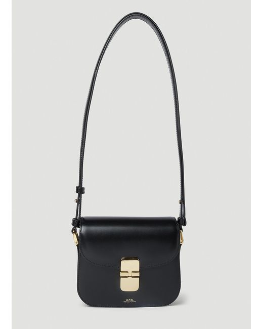 A.P.C. Grace Small Shoulder Bag in White Lyst