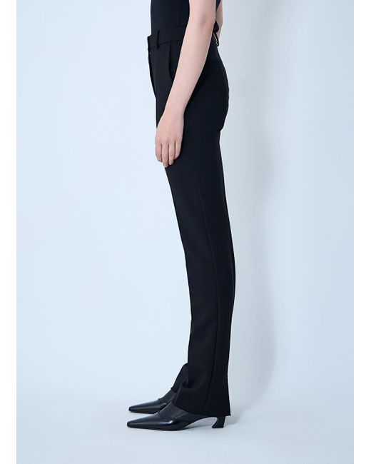 Sportmax Blue Stretch-finish Pants
