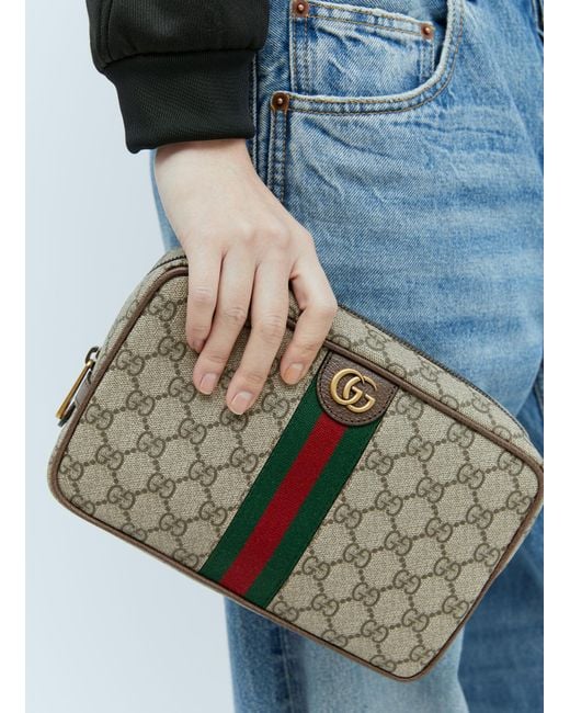 Gucci Blue Savoy Toiletry Case