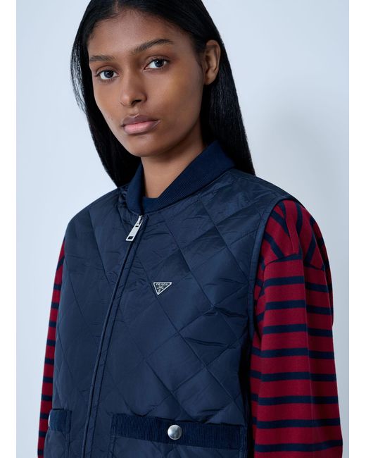 Prada Blue Re-Nylon Jacket