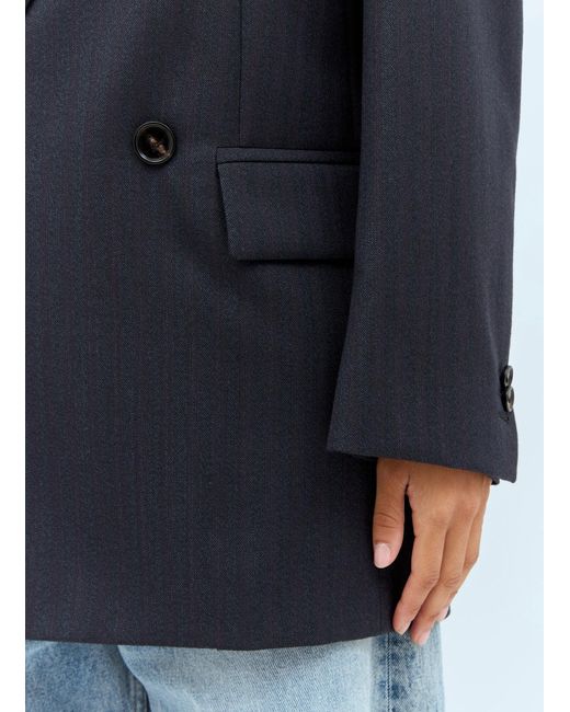 Bottega Veneta Blue Wool Blazer