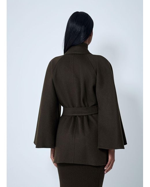 Max Mara Black Verna Short Coat