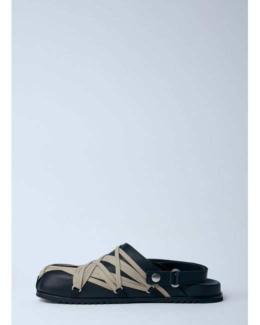Rick Owens Multicolor Megalace Mules for men