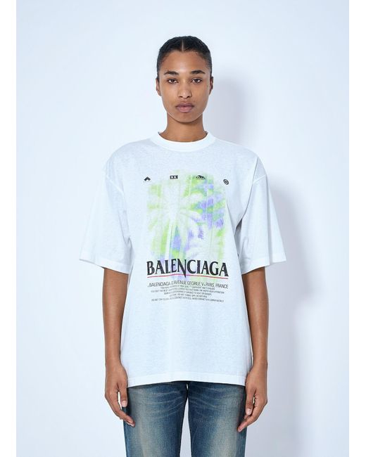Balenciaga White The Window T-Shirt