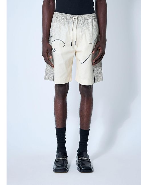 Jean Paul Gaultier Multicolor Printed Shorts for men